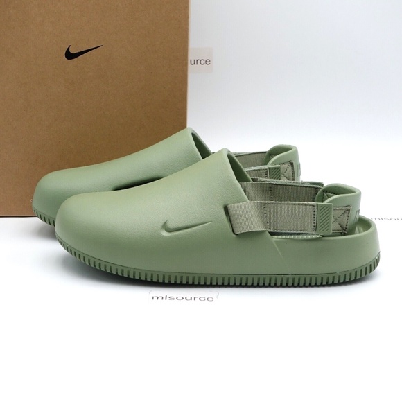 Nike Shoes - NEW Nike Calm Mule NA Sandals FD5130-300 Oil Green